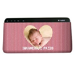 Copritastiera 31x20 Red strips