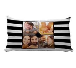 Crea cuscino carezza Black bands