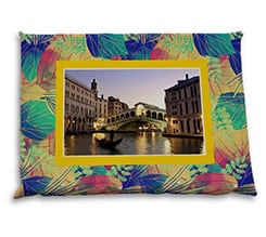 Cuscino mare con foto Fantasy flowers