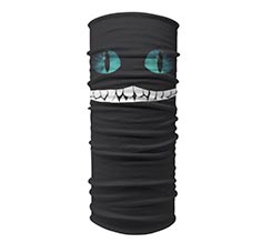 Scaldacollo multiuso in poliestere stregatto