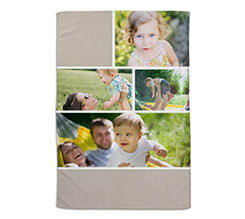 Coperta 100x150 Beige collage