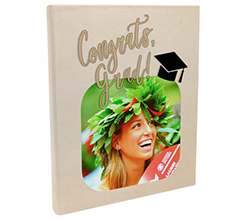 Fotoalbum 24x30 laurea congrats gra