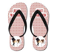 Infradito Just now married