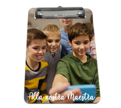 Portablocco con Pinza Formato A5