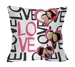 Cuscino classico Love words