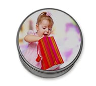 Scatola di Latta Tonda con foto