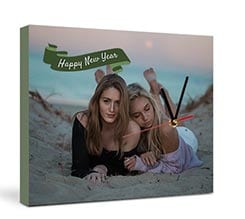 Orologio Tela Happy year