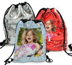 Sacca con paillettes Mini Pony