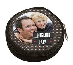 Portamonete rotondo Miglior papà
