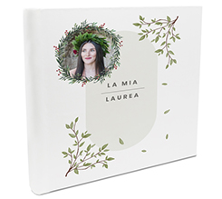 Album Con Tasche 26x30 La mia laurea e corona alloro