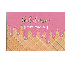 Zerbino promozionale Medium Gelateria