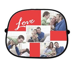 Parasole auto Red collage