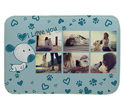 Tappetino per animali Cagnolino love