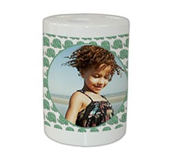 Portaspazzolino Elefantini verdi