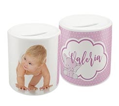 Salvadanaio Elefantino rosa