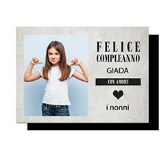 Magnete gigante Felice compleanno