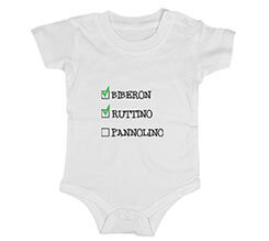 Body neonato cotone Do it