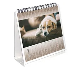 Calendario da tavolo Wood