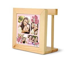 Portatovaglioli in legno Rose con pois