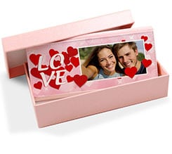 Portafoglio donna in pelle colorato Storm of hearts