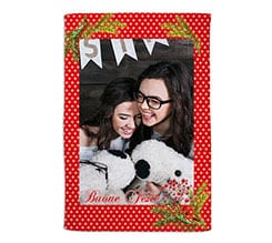 Coperta 100x150 Bacche natalizie