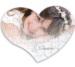 Puzzle magnetico cuore Prima comunione