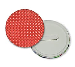 Spilla con clip Texture Cuori