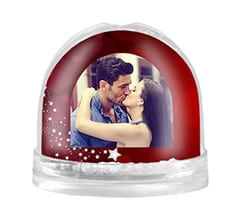 Palla di neve White stars