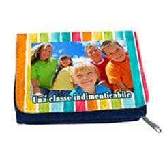 Portafoglio jeans Arcobaleno