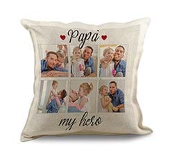 Cuscino in Juta Dad hero