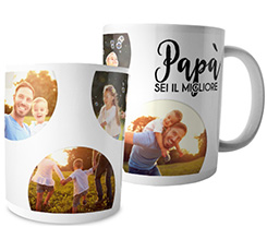 Tazza Panoramica Papà sei il migliore