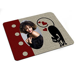 Tappetino Mouse Rettangolare Little Cat