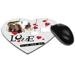 Tappetino mouse cuore Lovely cloud