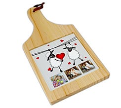 Tagliere in legno Sheeps