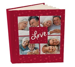 Album 26x30 con tasche Love for collage