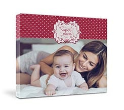 Stampa su tela Super mom