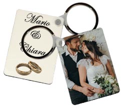 Portachiavi in Legno Rettangolare