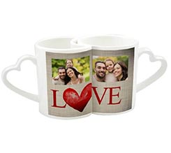 Tazze Love Texture Lino