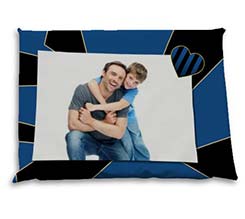 Cuscino stadio Nero azzurro