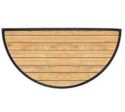 Zerbino Mezzaluna Texture legno