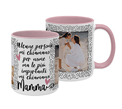 Tazza panoramica Citazione mamma