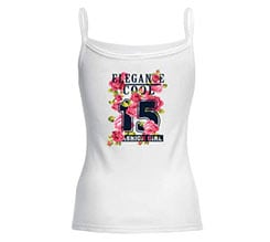 Canotta donna in cotone Fashion girl