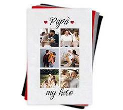 Coperta con foto doppio strato prestige