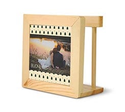 Portatovaglioli in legno Alberelli verdi