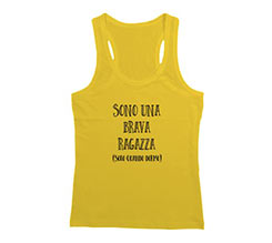 Canotta spalla larga Brava Ragazza