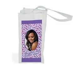 Borsa portabottiglie Maculato rosa