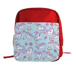 Zaino scuola Unicorni colorati