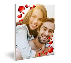 Stampa su kapafix cuori