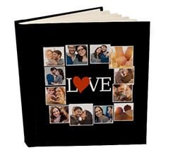 Album 26x30 con tasche Lovely collage