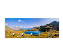 Portachiavi da Parete in tela personalizzato con foto e grafiche